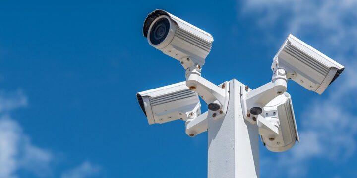 photo of outdoor security cameras in tampa